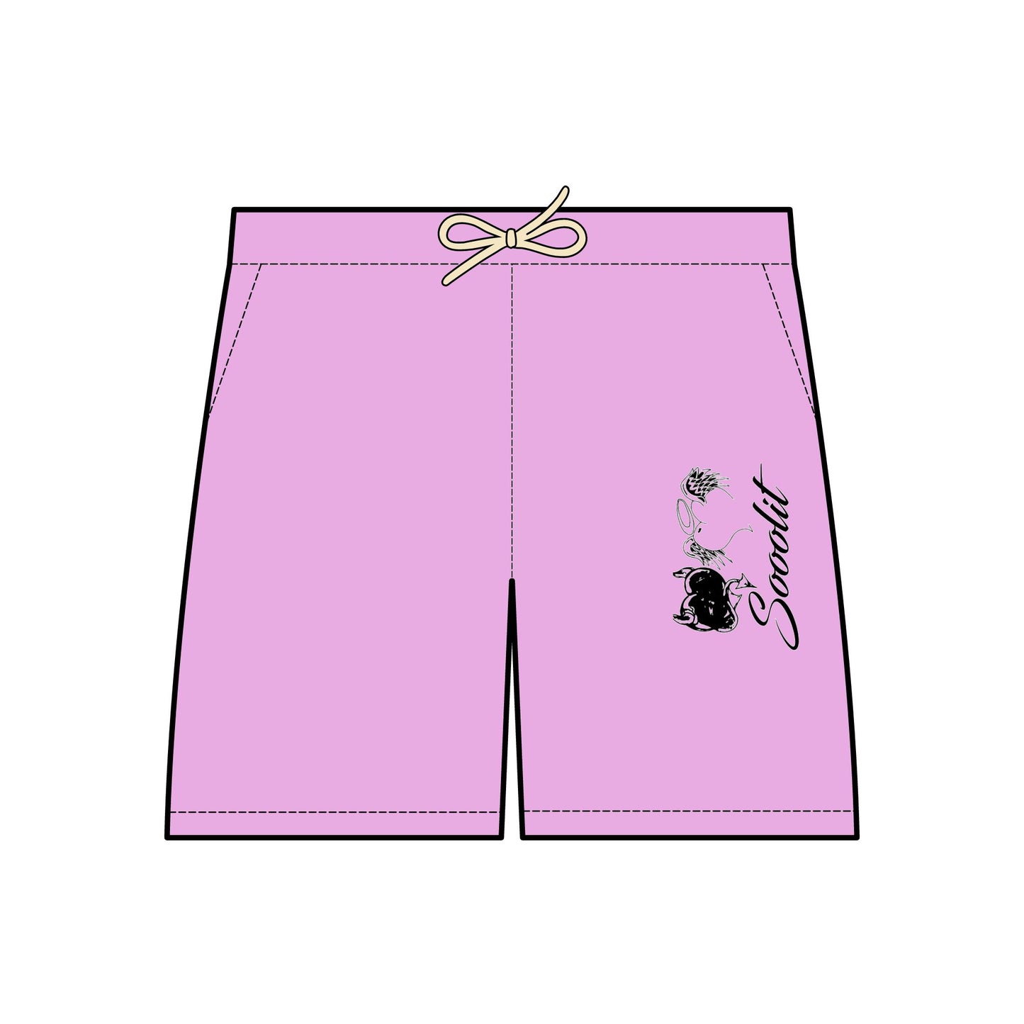 Lit Fleece Sweat Shorts(Version 4)