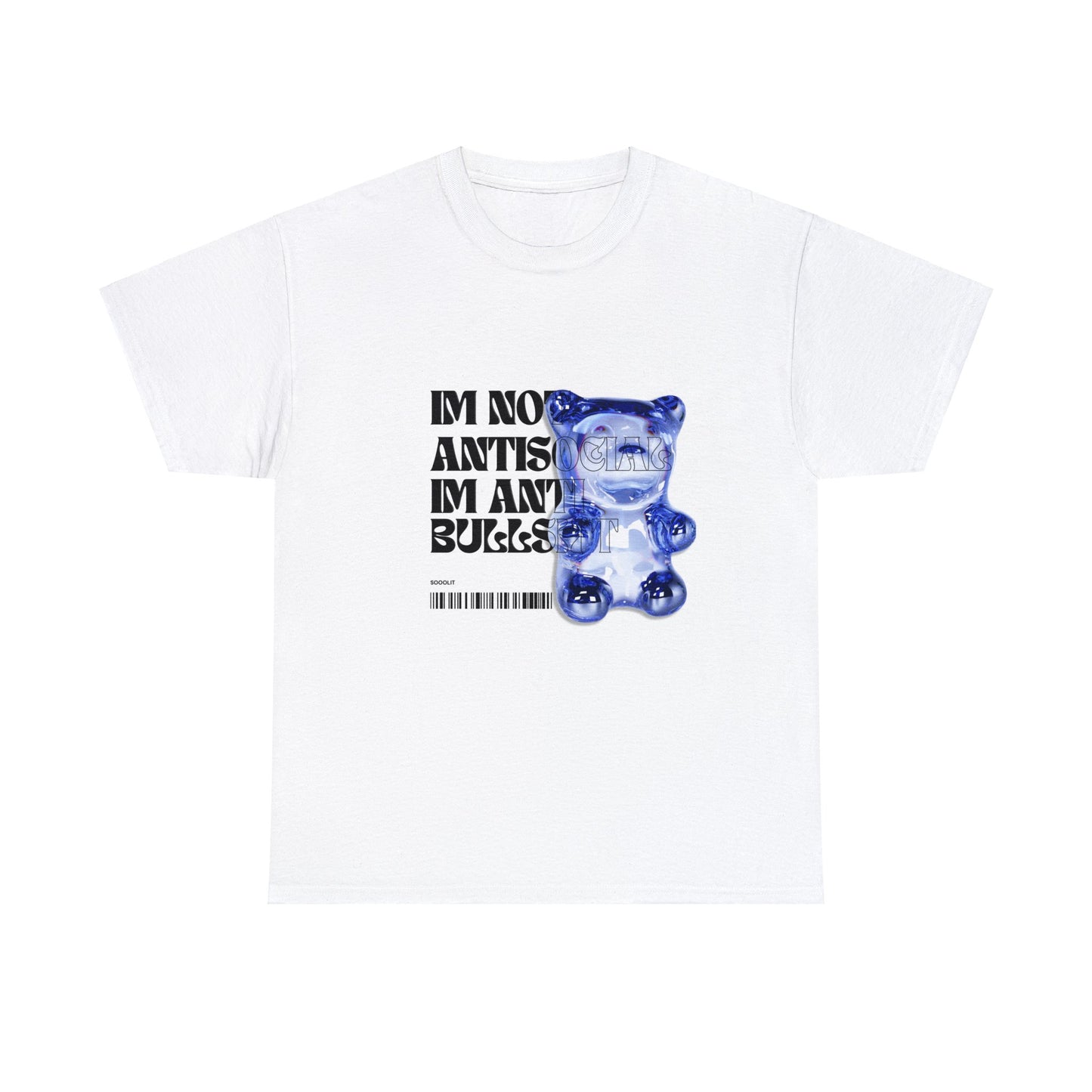 Feeling Blue Tee(White)