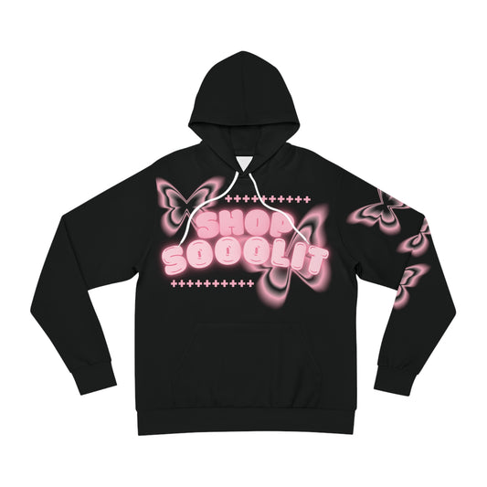 Just a Girl Hoodie (AOP)